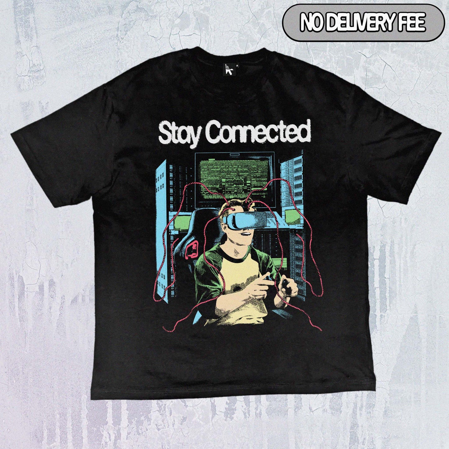 CONNECTION - Value 190GSM Solid Oversized Tee