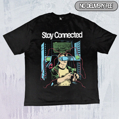 CONNECTION - Value 190GSM Solid Oversized Tee