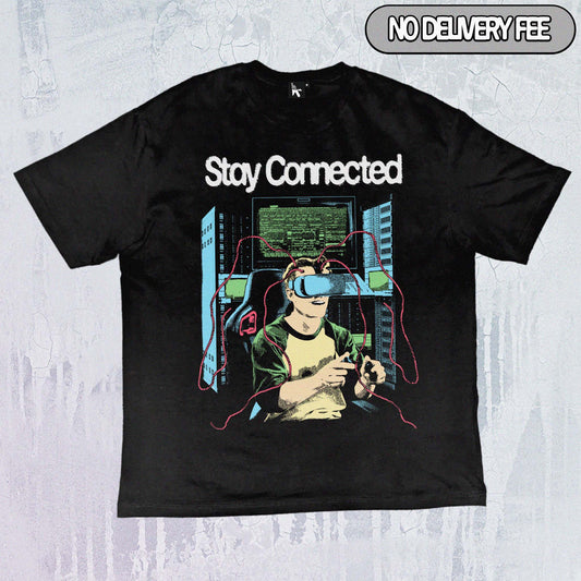 CONNECTION - Value 190GSM Solid Oversized Tee