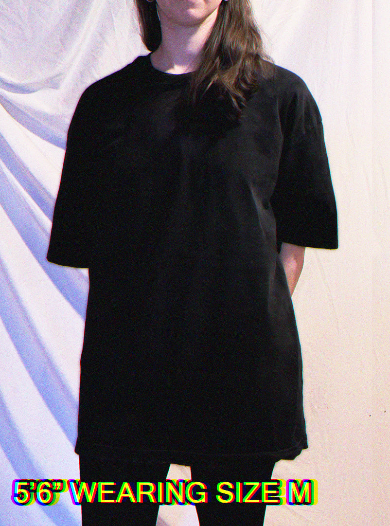 Value 190GSM Solid Oversized Tee Blank