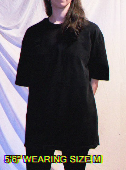 Value 190GSM Solid Oversized Tee Blank