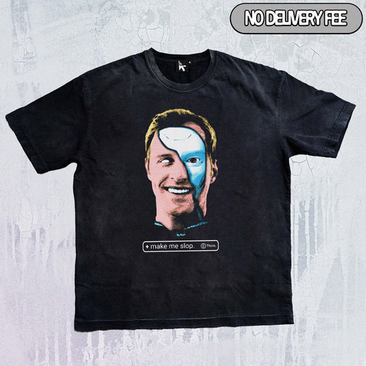 SLOP - Premium 260GSM Vintage Lightly Frayed Oversized Tee