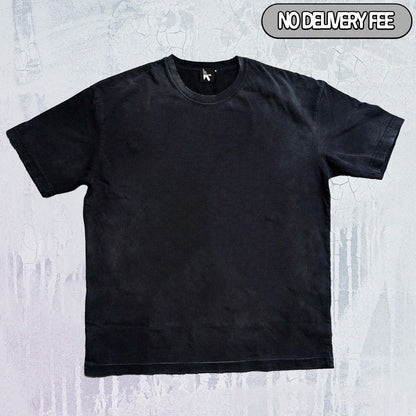 Premium 260GSM Vintage Lightly Frayed Loose Tee Blank