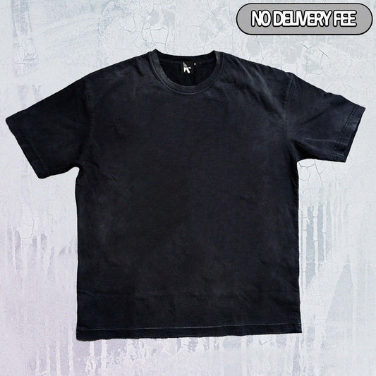 Premium 260GSM Vintage Lightly Frayed Loose Tee Blank