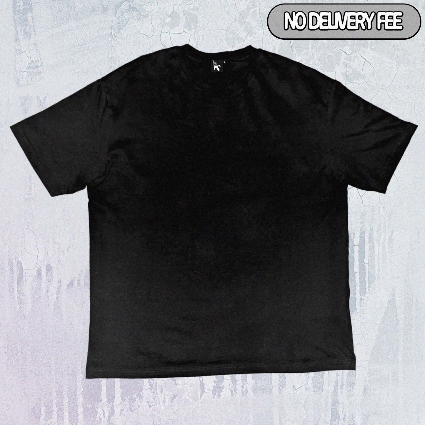 Value 190GSM Solid Oversized Tee Blank